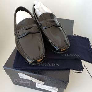 New $595 Prada Italy Mocassino US 7.5